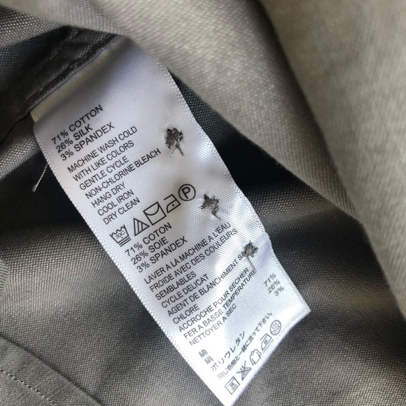 Tommy Bahama SILK blend Long Sleeve Button Down Shirt Sz XL - Picture 6 of 10